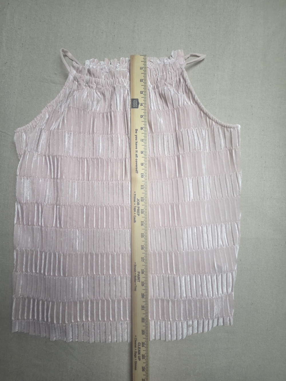 Maurices Blush Pleated Halter Camisole - Picture 6 of 9